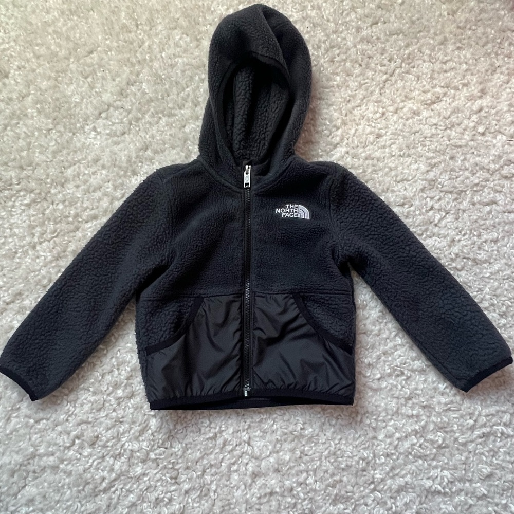 The North Face Kids Black Zip-Up Hoodie